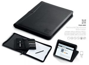 Pedova A4 Zip-Around Folder and Tablet Holder